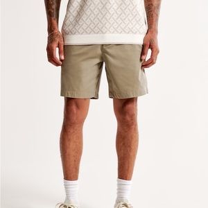 Abercrombie & Fitch Mens Shorts- Navy Blue
